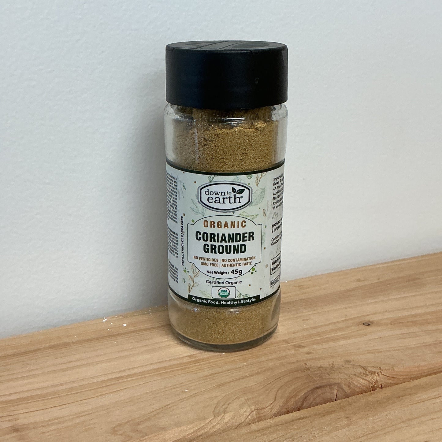 Down to Earth Coriander Ground