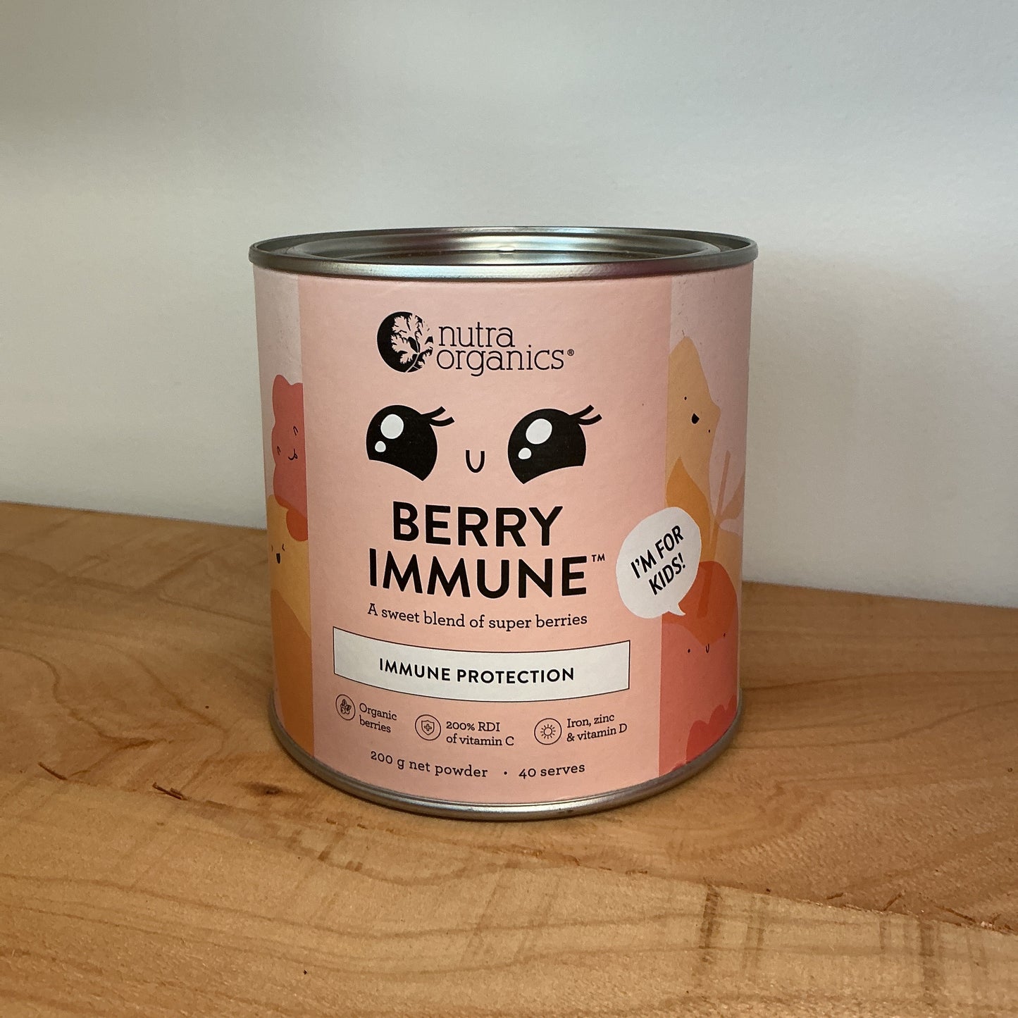 Nutra Organics Berry Immune 200g
