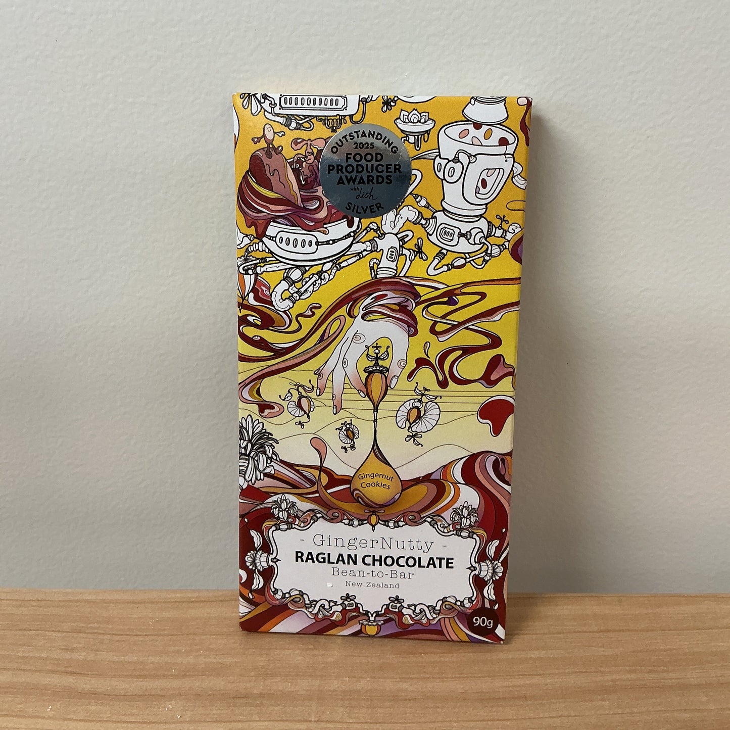Raglan Chocolate Ginger Nutty 90g