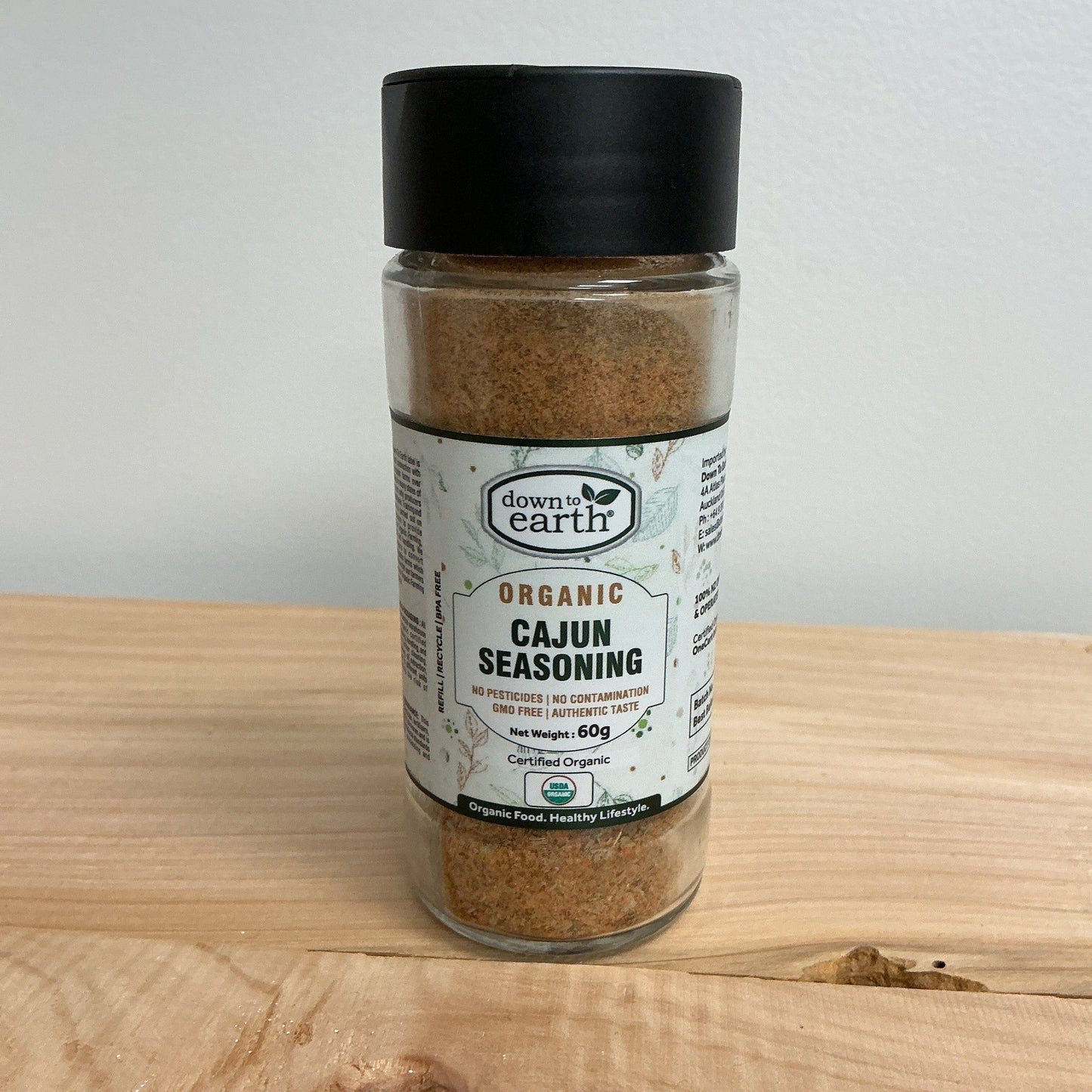 Down to Earth Cajun Seasoning