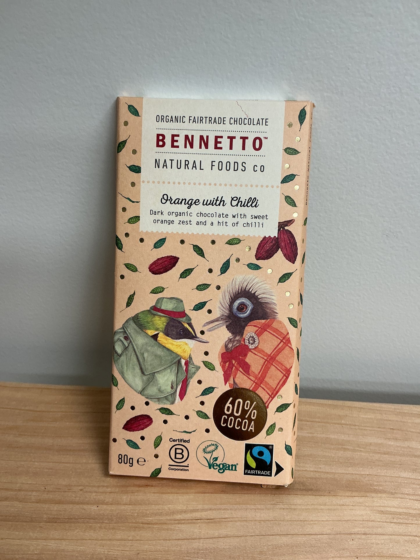 Bennetto Fair Trade Chocolate Orange with Chilli
