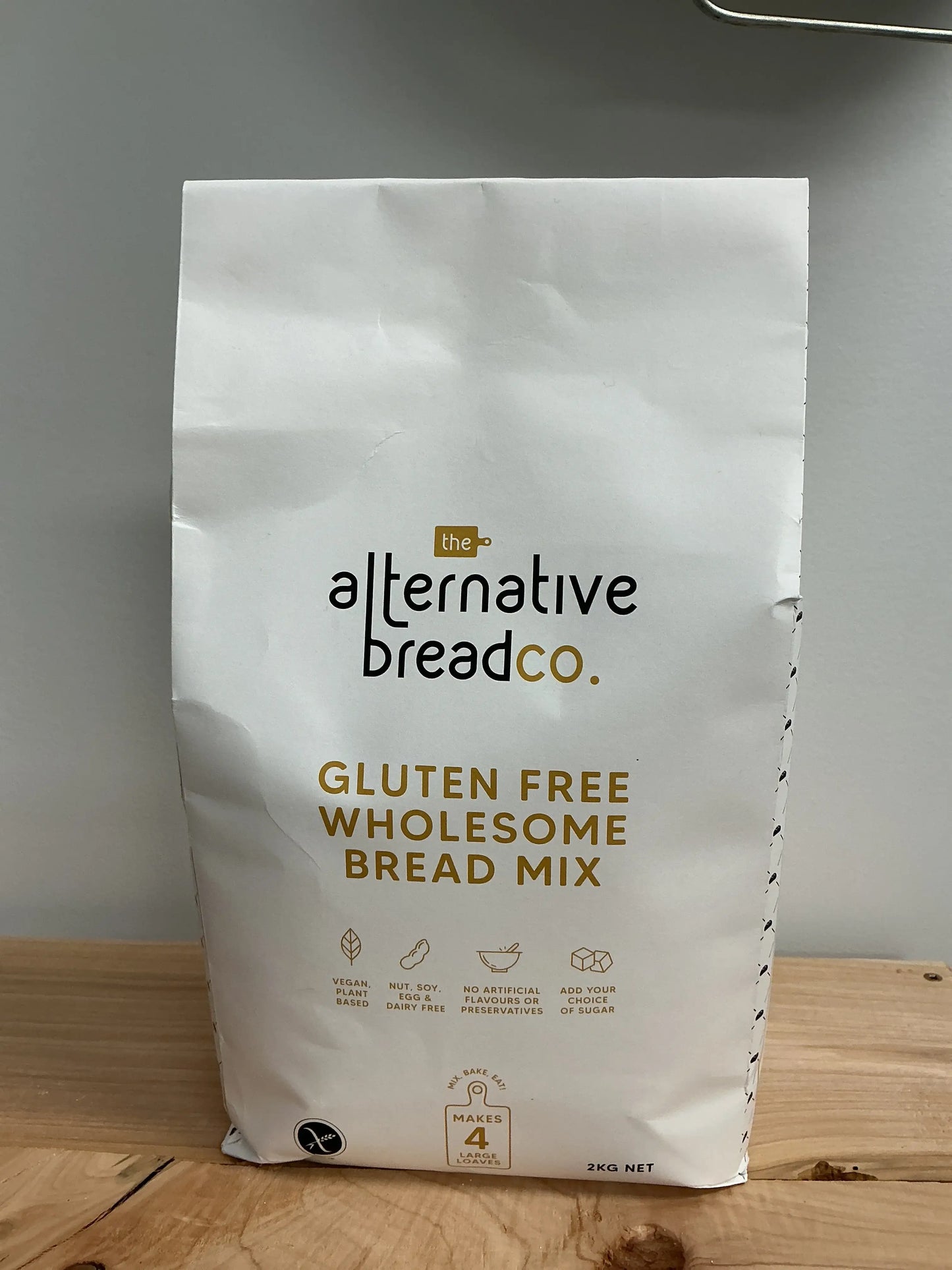 The Alternative Bread Co Gluten Free Wholesome bread mix 2kg