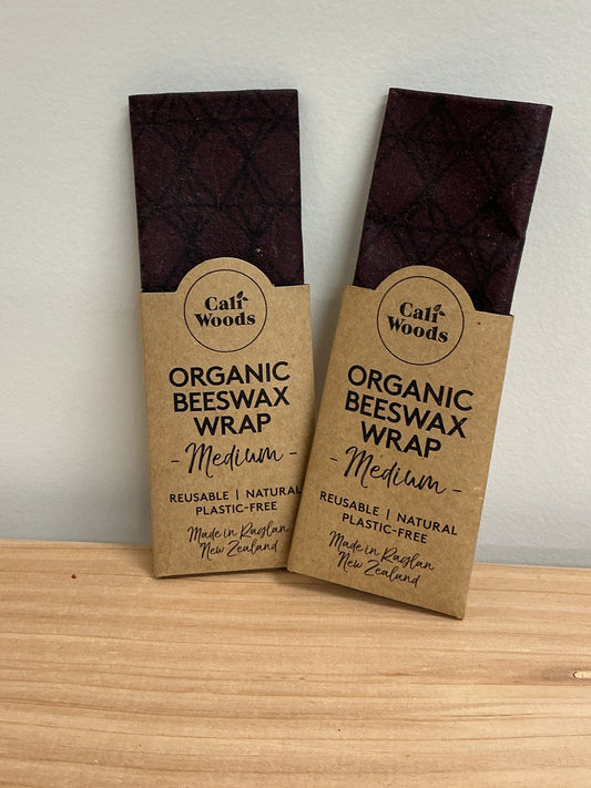 Cali Woods Beeswax Wrap Med Single Pack