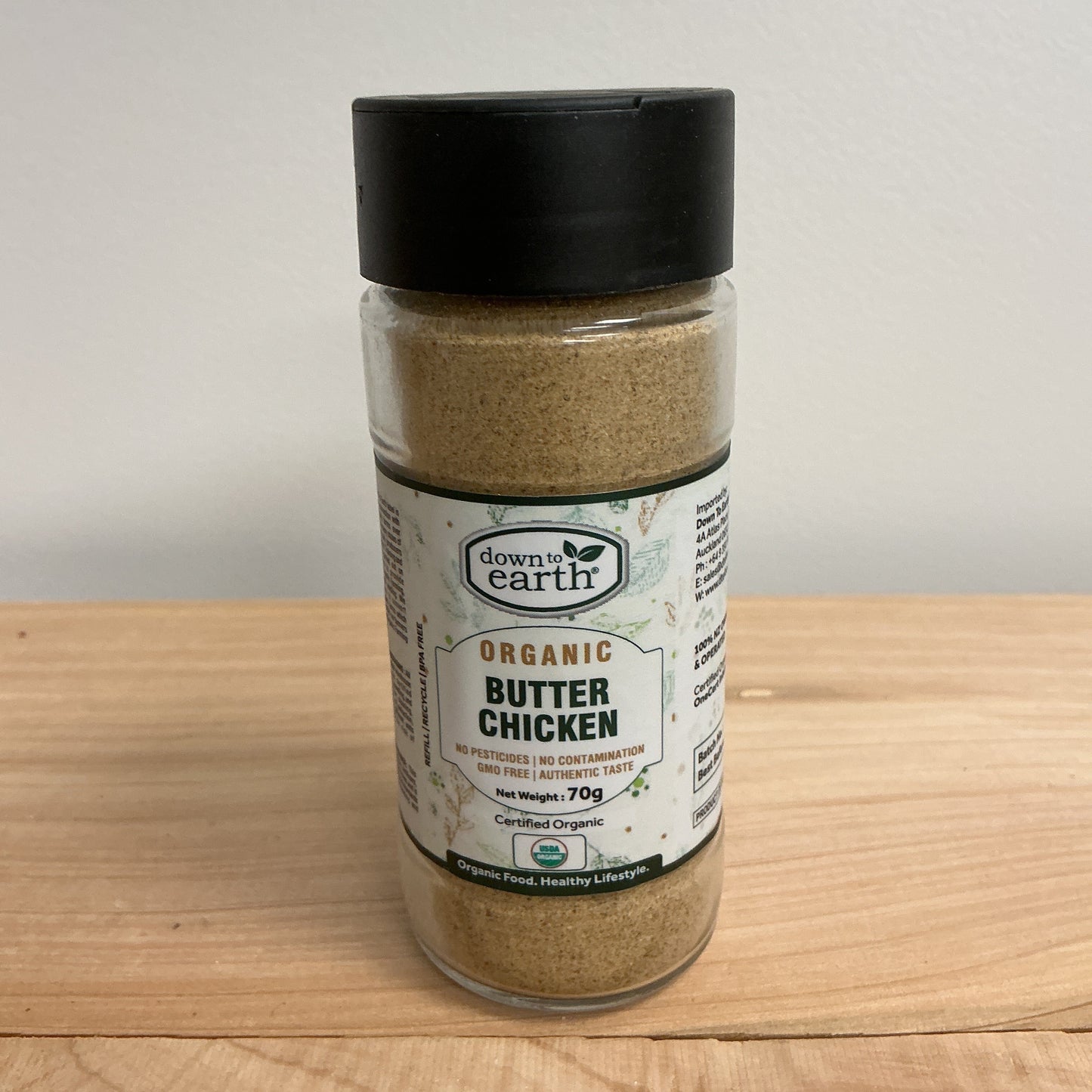 Down to Earth Butter Chicken